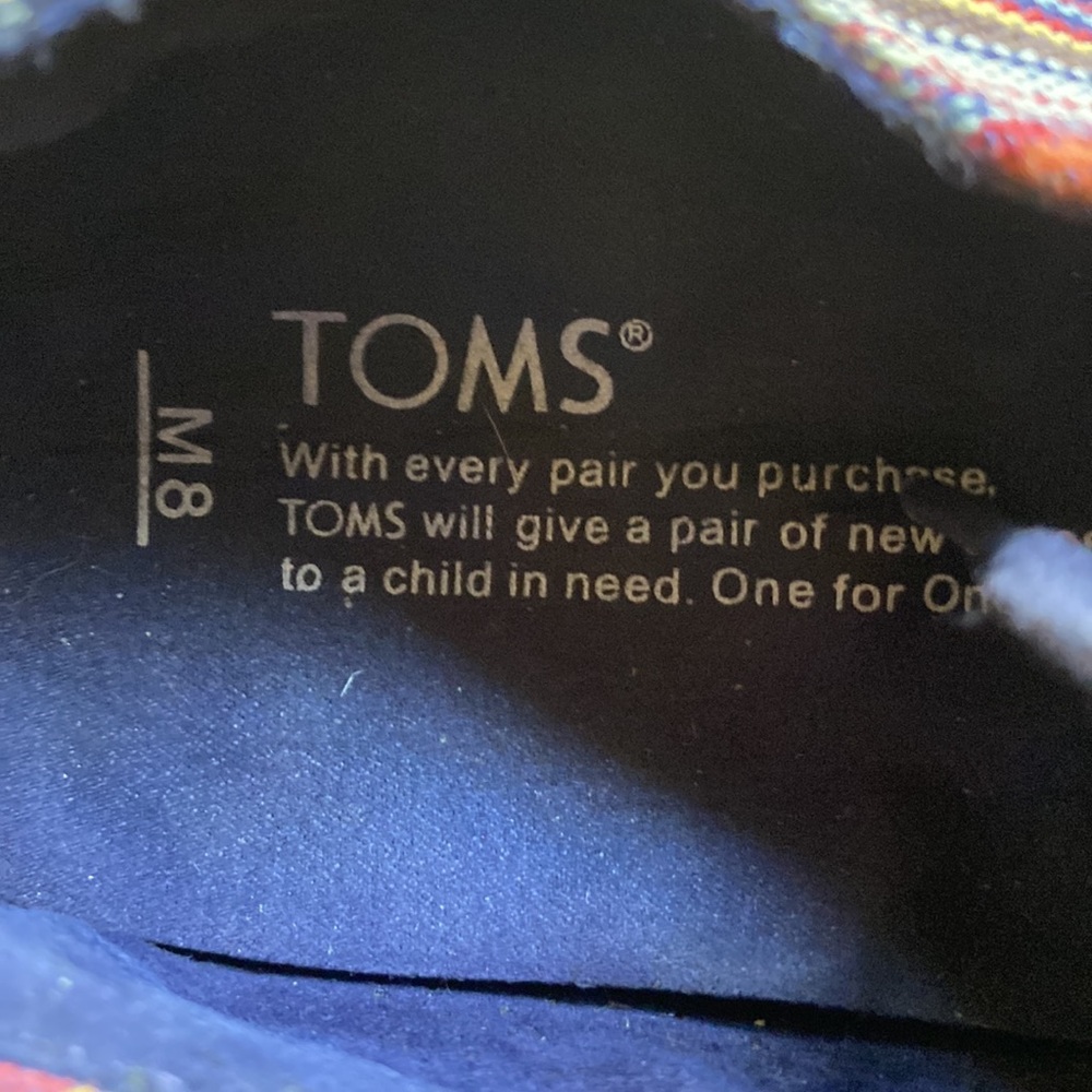 Toms Del Rey Tribal Guatemalan Lace up Shoes - Picture 7 of 8